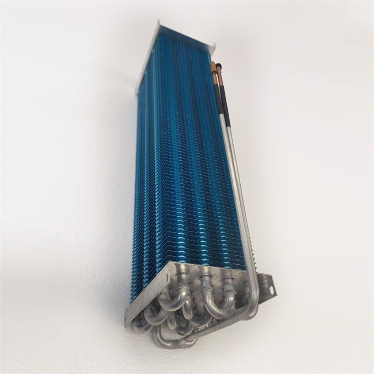 Pemeluwap AC Sirip Tiub Aluminium