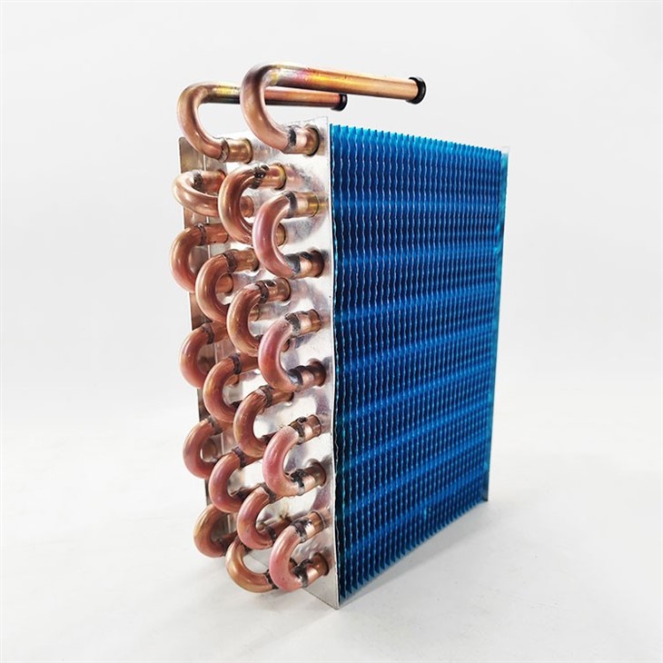 Copper Pipe Copper Fin Condenser