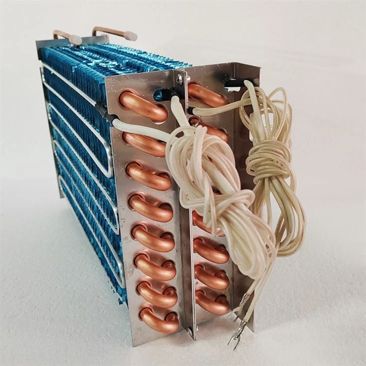 Experimental Apparatus Double Row Defrosting Evaporator