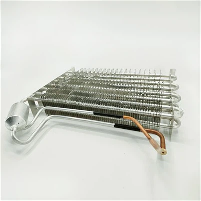 Peti Sejuk Aluminium Tiub Aluminium Penyejat Fin