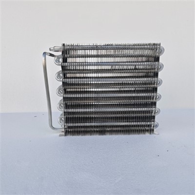 Tiub aluminium dan sirip tiada penyejat beku